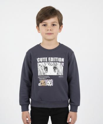 سويشرت دخترانه ال سي وايكيكي مدل W576655Z4