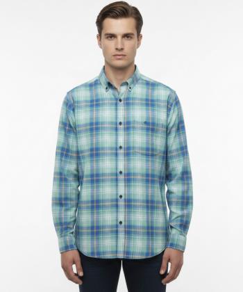 پیراهن آستین بلند مردانه برند پي لس مدل 14041110