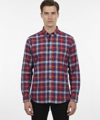 پیراهن آستین بلند مردانه برند پي لس مدل 14041110