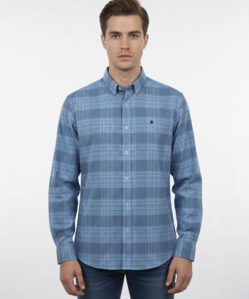 پیراهن آستین کوتاه مردانه برند پي لس مدل 14041310