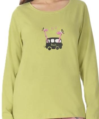 ست تيشرت آستين بلند و شلوار زنانه ناربن مدل WS3959