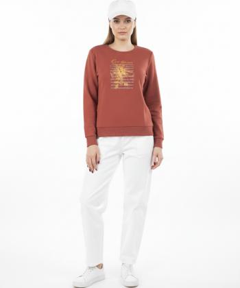 تیشرت آستین بلند زنانه جین وست مدل 14271002