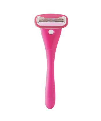 خودتراش زنانه سيلور مدل Gloria5 System دسته با 2 تيغ يدك و هوك نگهدارنده