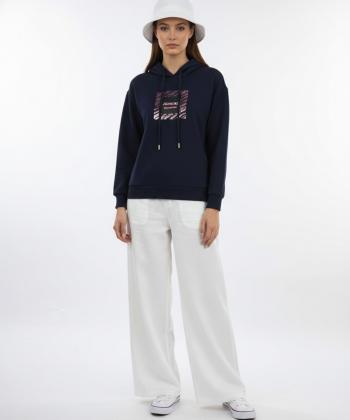 هودی نخی زنانه جین وست مدل 14271524