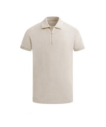 پولوشرت نيم زيپ مردانه كروم مدل 2612302