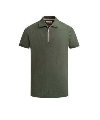 پولوشرت نيم زيپ مردانه كروم مدل 2612302