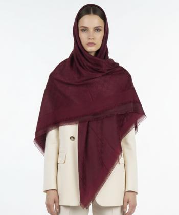 روسري ابریشم زنانه موريك مدل QW19