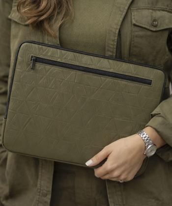 كيف دستي چرم طبيعي چرم مشهد مدل O5507