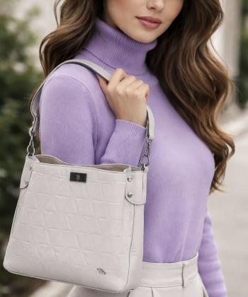 كيف دوشي زنانه چرم طبيعي چرم مشهد مدل S5346