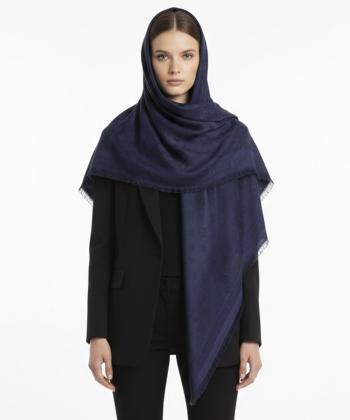 روسري ابریشم زنانه موريك مدل QW20