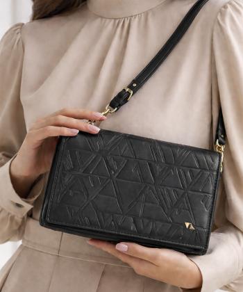 كيف دوشي زنانه چرم طبيعي چرم مشهد مدل S5371