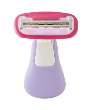 خودتراش زنانه سيلور مدل Gloria5 GO دسته با 3 تيغ يدك و هاردكيس