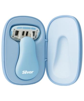 خودتراش زنانه سيلور مدل Gloria5 GO دسته با 3 تيغ يدك و هاردكيس