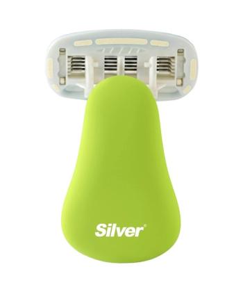 خودتراش زنانه سيلور مدل Gloria5 GO دسته با 3 تيغ يدك و هاردكيس