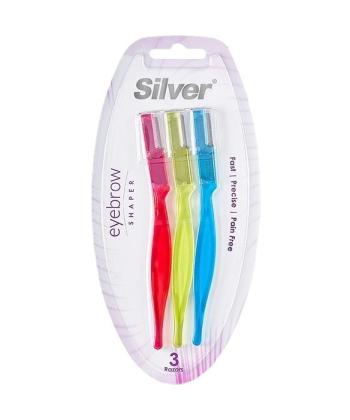 تيغ ابرو سيلور مدل Eyebrow Shaper بسته 3 عددي