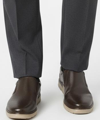 كفش مردانه چرم طبيعي مونو مدل J5536