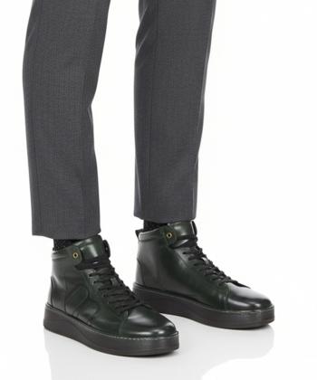 نيم بوت مردانه چرم طبيعي مونو مدل J5548