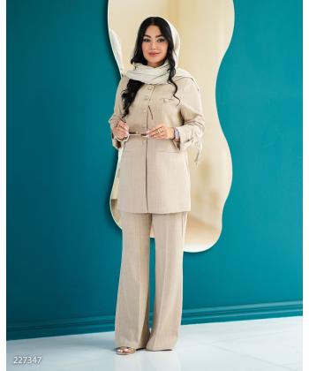ست مانتو و شلوار زنانه السانا مدل 2273