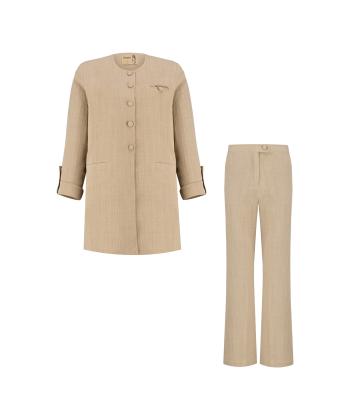 ست مانتو و شلوار زنانه السانا مدل 2273