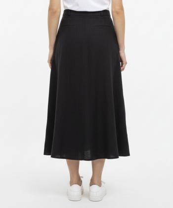 دامن بلند لینن زنانه ریس مدل 1080017