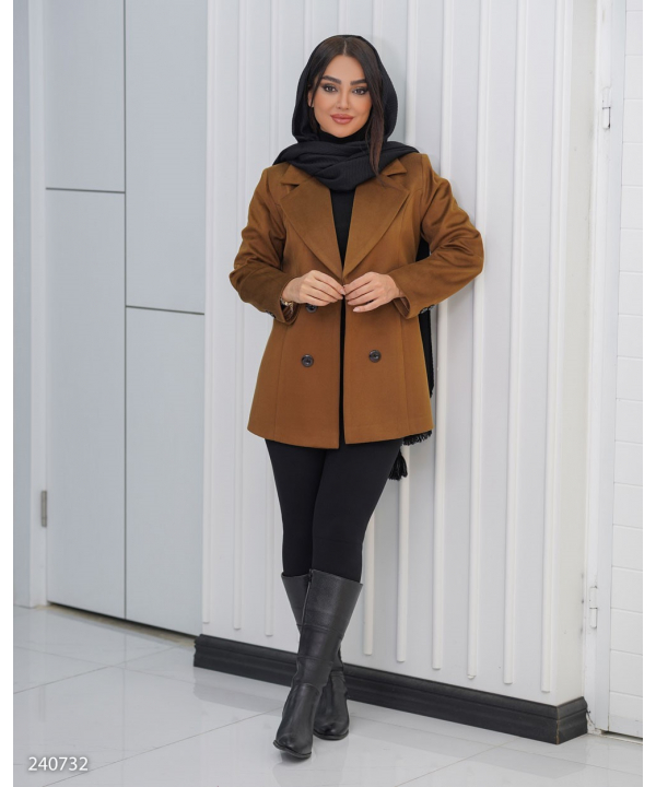 پالتو کوتاه زنانه السانا مدل 2407