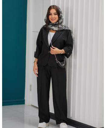 ست کت و شلوار زنانه السانا مدل 2194