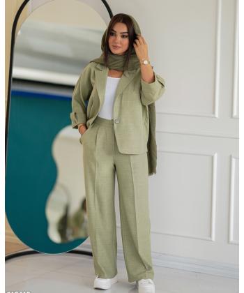 ست کت و شلوار زنانه السانا مدل 2194