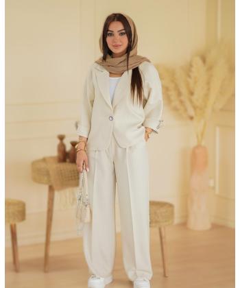 ست کت و شلوار زنانه السانا مدل 2194