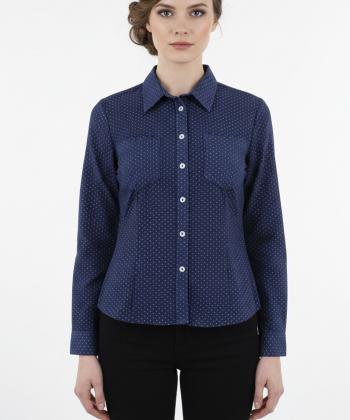 شومیز آستین بلند زنانه تولیکا مدل 33108