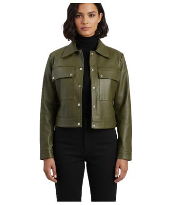 كت زنانه چرم طبيعي مونو مدل C0003