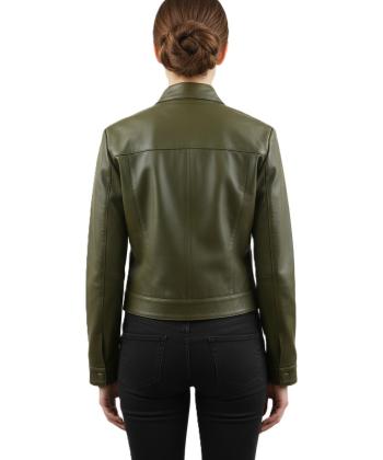 كت زنانه چرم طبيعي مونو مدل C0003