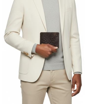 کیف پول چرم طبیعی منط Mante کد D126/5