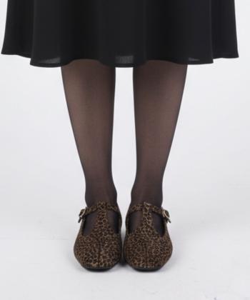 كفش رسمي زنانه چرم طبيعي مونو مدل J0166