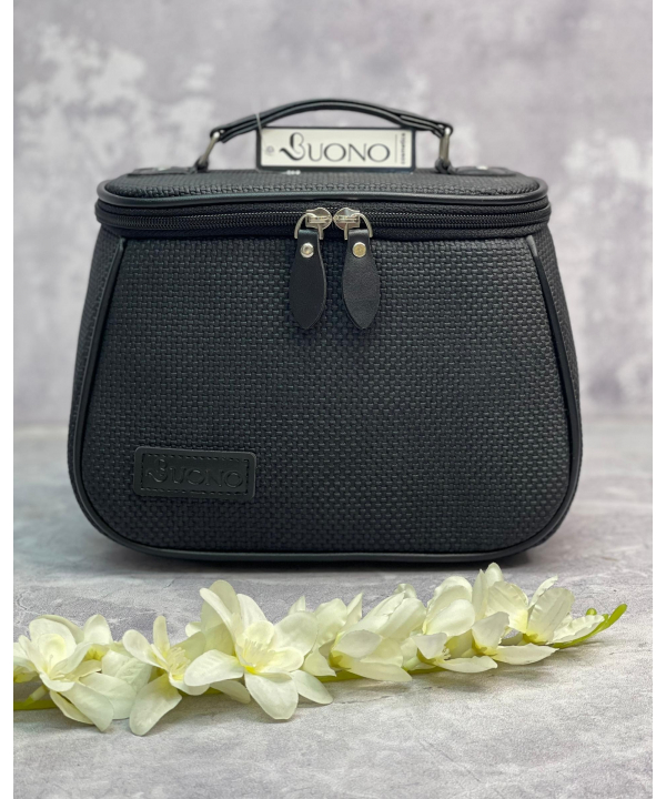 کیف لوازم آرایشی بونو مدل چرمی کنف