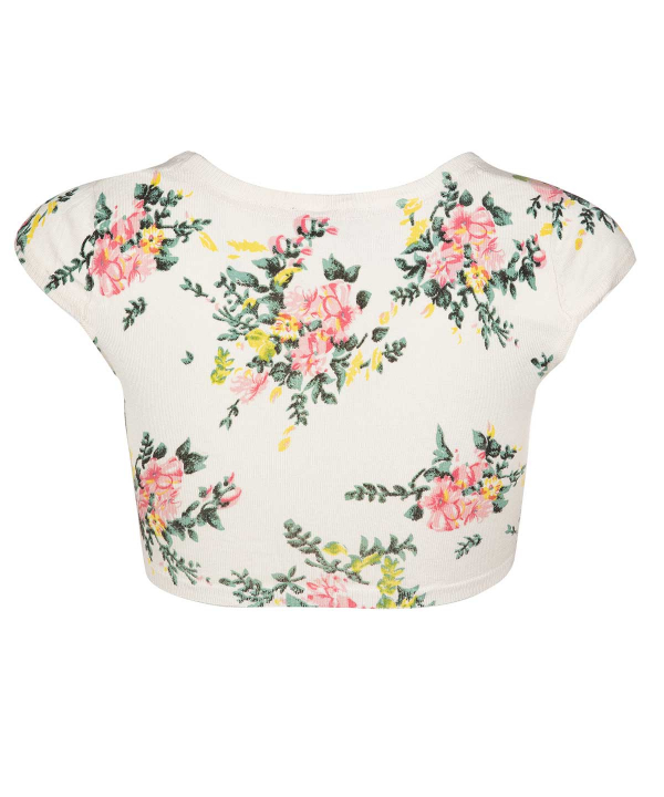 بافت نیم‌تنه زنانه ورو مدا Vero Moda مدل Daisy Flower