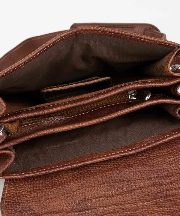 کیف دوشی مردانه چرم شیفر Shifer مدل SH-9519