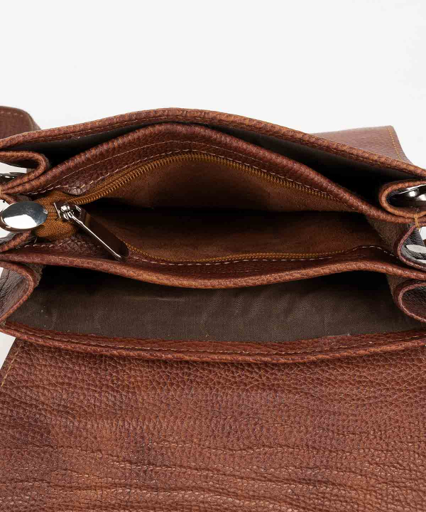 کیف دوشی مردانه چرم شیفر Shifer مدل SH-9519