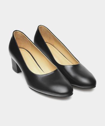 كفش مجلسي زنانه چرم طبيعي نوين چرم مدل 1232