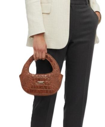 کیف دوشی چرم طبیعی زنانه مونو مدل am-mono-S0005