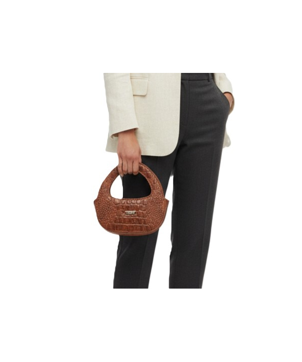 کیف دوشی چرم طبیعی زنانه مونو Mono مدل S0005