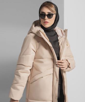 كاپشن کلاه دار زنانه هوكاني مدل 50118