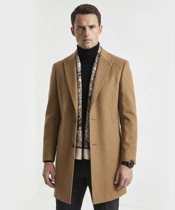 پالتو بلند مردانه هوكاني مدل 10581