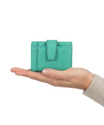 کیف پول چرم طبیعی نوین چرم مدل آمالیا