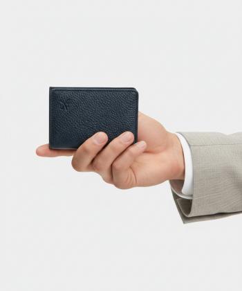 کیف پول چرم طبیعی نوین چرم Novin Leather مدل وارن