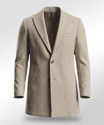 پالتو بلند مردانه هوكاني مدل 10581