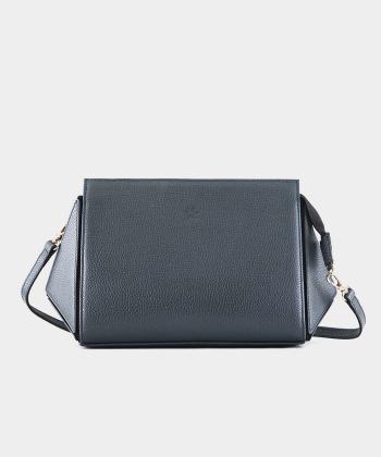 کیف دوشی زنانه چرم طبیعی نوین چرم مدل ناروین