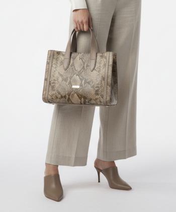 كيف دوشي زنانه چرم طبيعي مونو مدل S0035