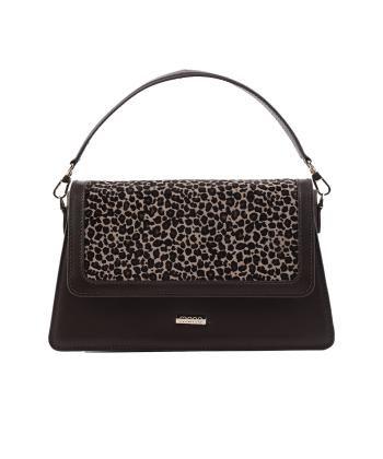 کیف دوشی چرم طبیعی زنانه مونو مدل S0039