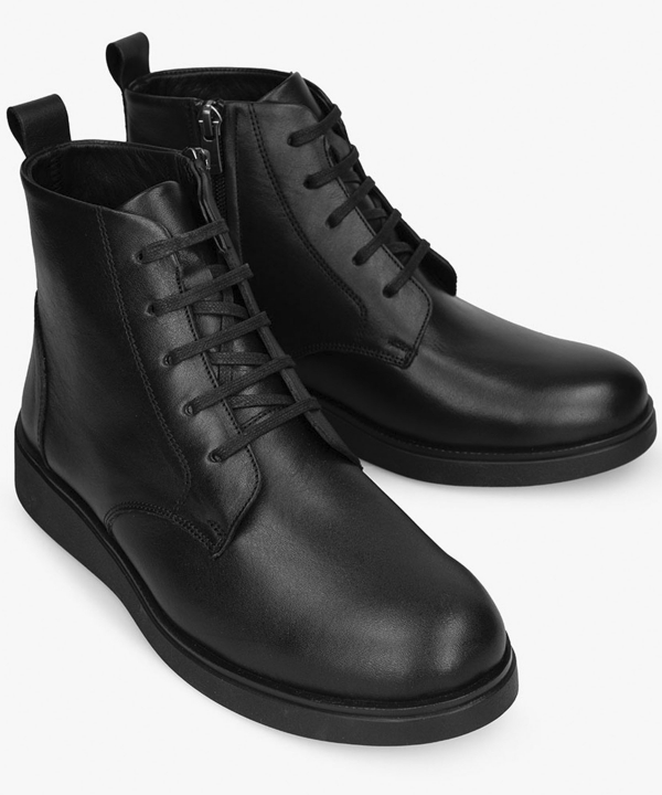 نيم بوت زنانه چرم طبيعي برتونيكس مدل 2466