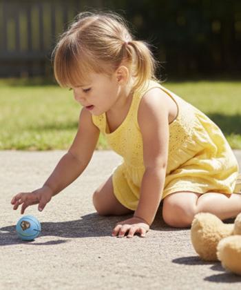 توپ بسكتبال لاستيكي ميني 6 سانت كيكو مدل 2137